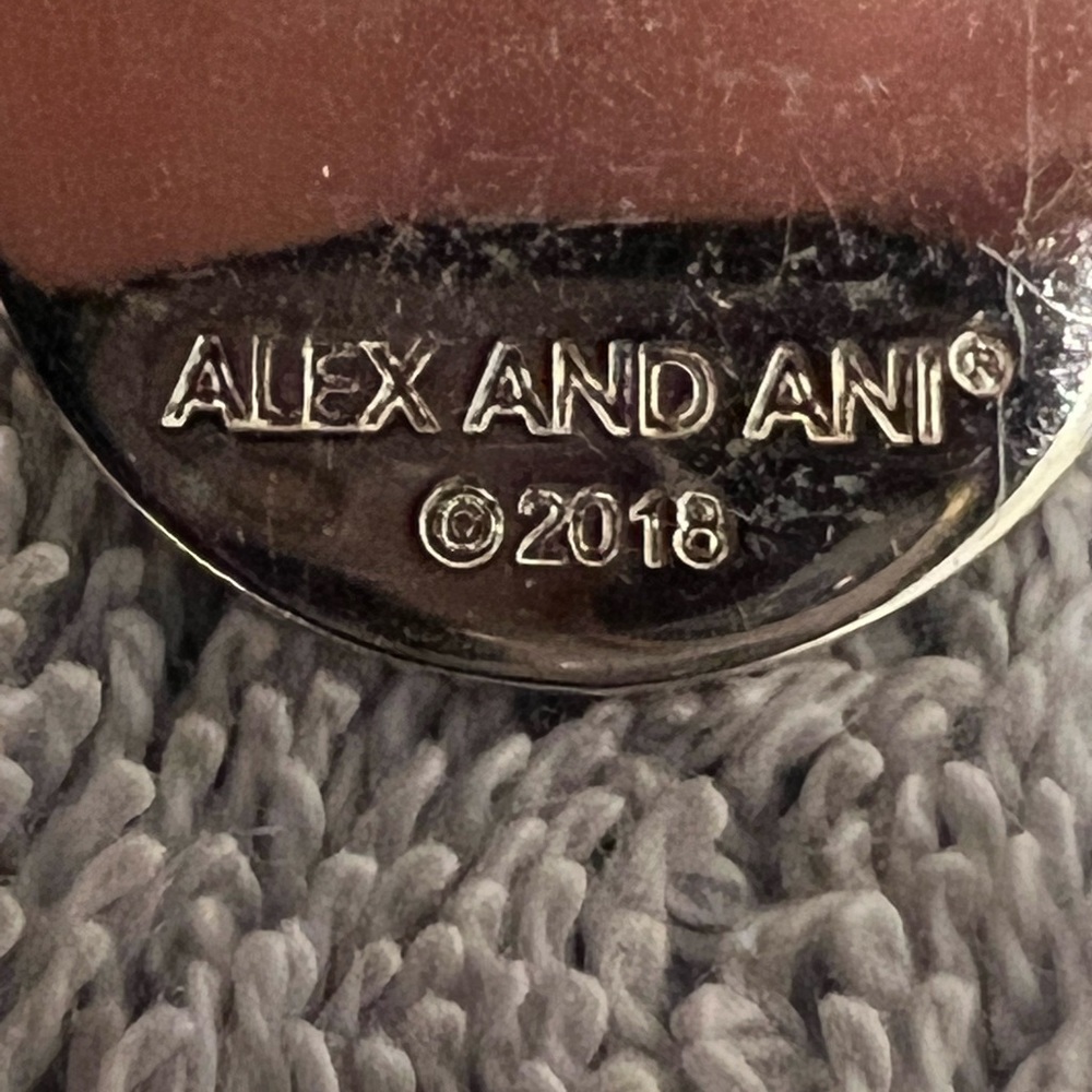 Alex and Ani Mazel Tov charm bracelate - Picture 7 of 13